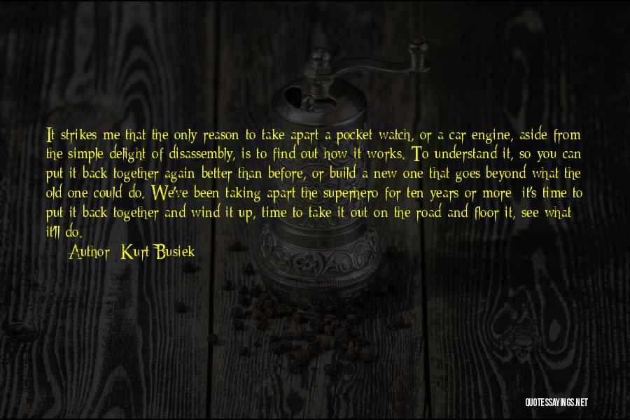 Take Back Road Quotes By Kurt Busiek