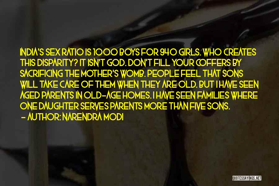 Take Care Your Girl Quotes By Narendra Modi