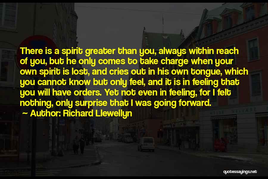 Take Charge Quotes By Richard Llewellyn