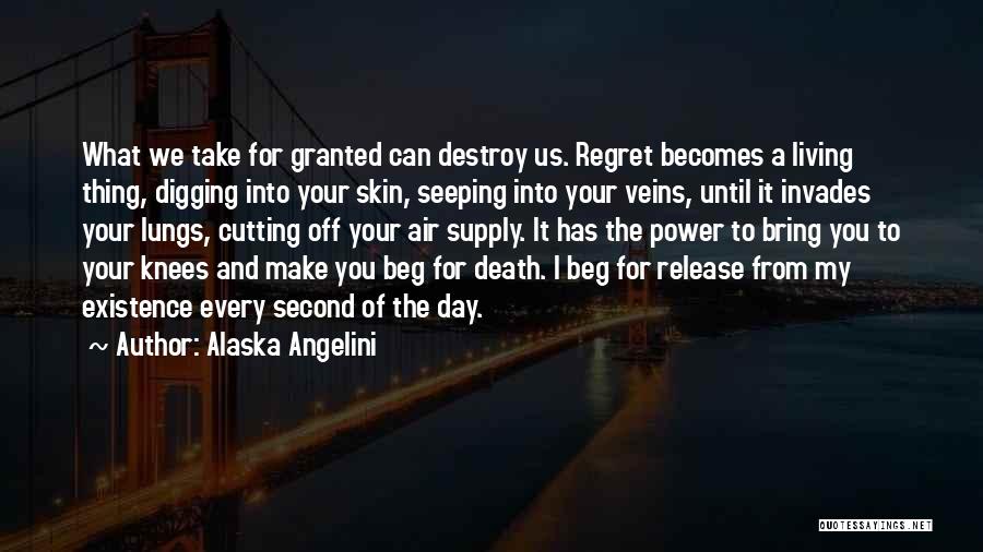 Take For Granted Quotes By Alaska Angelini