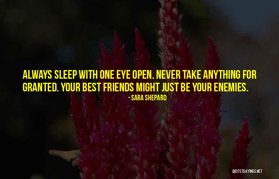 Take Friends For Granted Quotes By Sara Shepard Take Friends For Granted Quotes By Sara Shepard