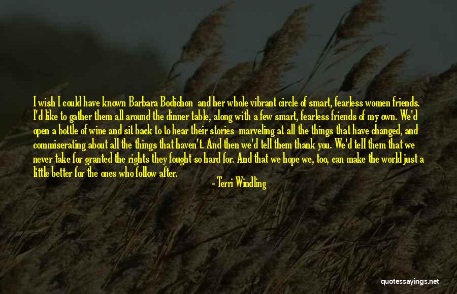 Take Friends For Granted Quotes By Terri Windling Take Friends For Granted Quotes By Terri Windling