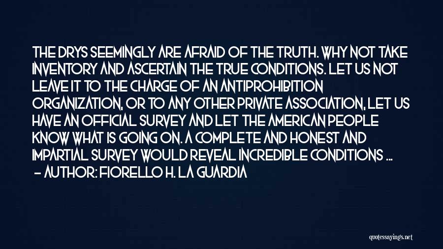 Take Inventory Quotes By Fiorello H. La Guardia