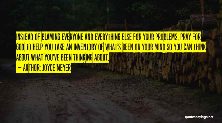 Take Inventory Quotes By Joyce Meyer