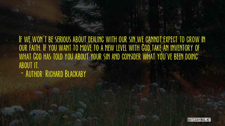 Take Inventory Quotes By Richard Blackaby