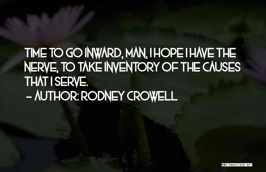 Take Inventory Quotes By Rodney Crowell