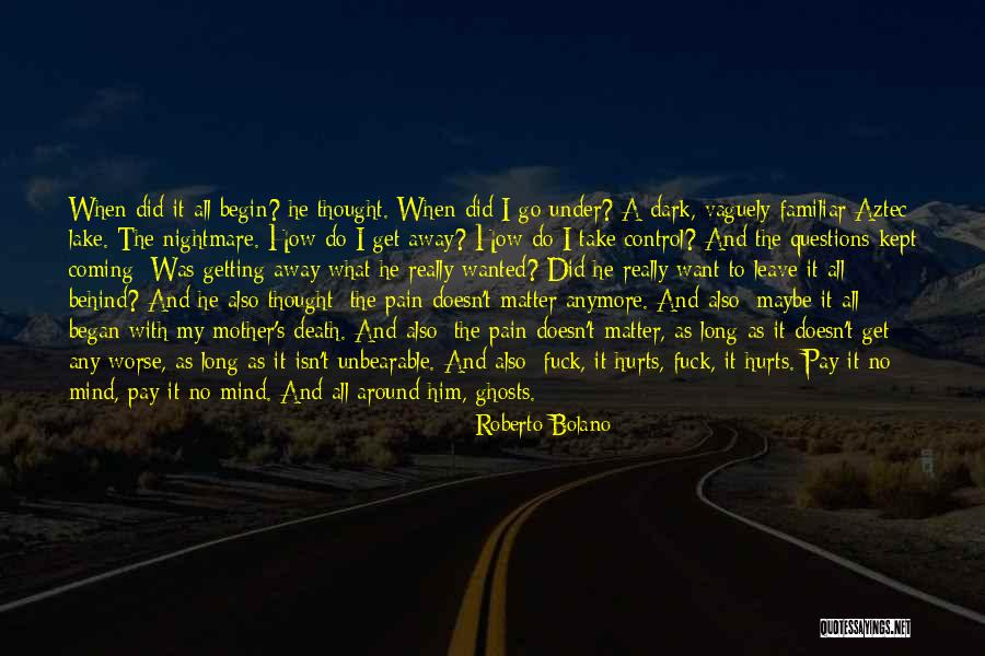 Take It All Away Quotes By Roberto Bolano