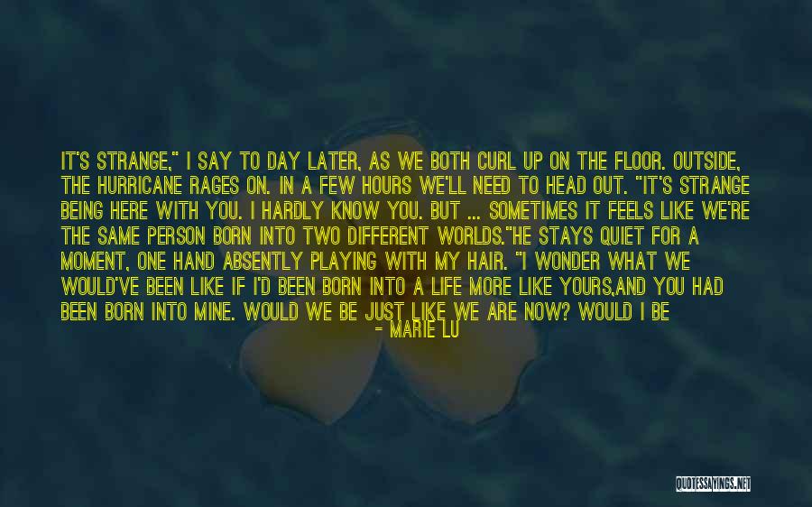 Take It One Day At A Time Quotes By Marie Lu Take It One Day At A Time Quotes By Marie Lu