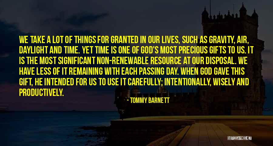 Take It One Day At A Time Quotes By Tommy Barnett Take It One Day At A Time Quotes By Tommy Barnett