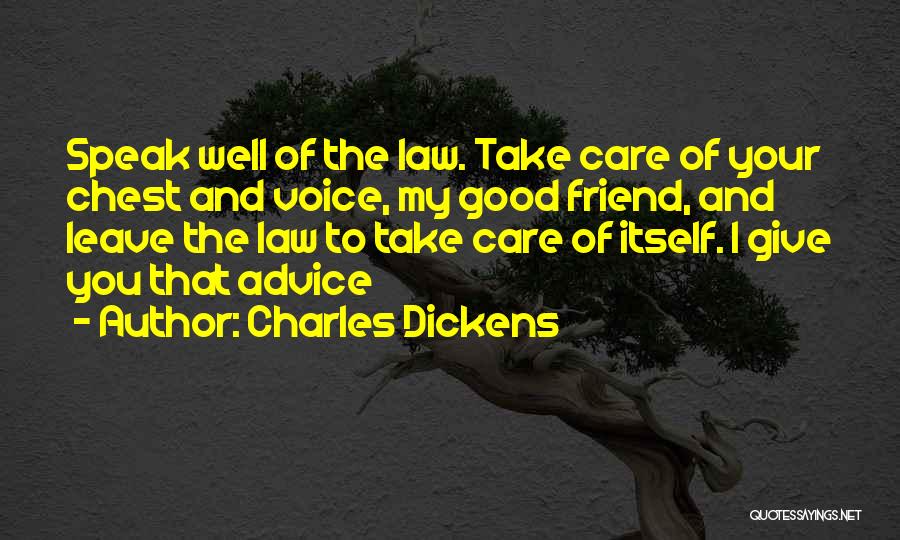 Take Leave Quotes By Charles Dickens