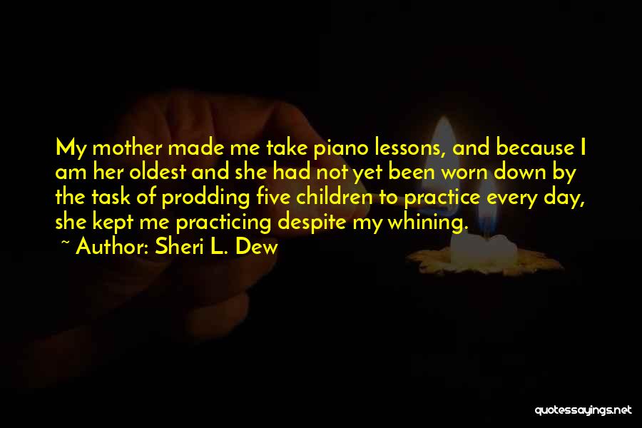 Take Lessons Quotes By Sheri L. Dew
