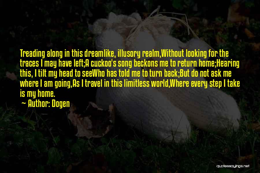 Take Me Back Home Quotes By Dogen