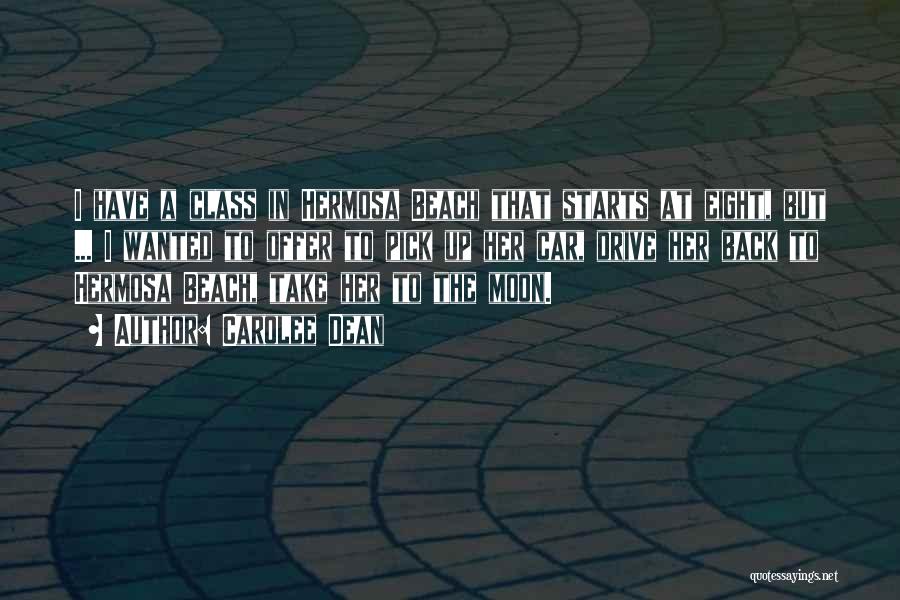 Take Me Back To The Beach Quotes By Carolee Dean