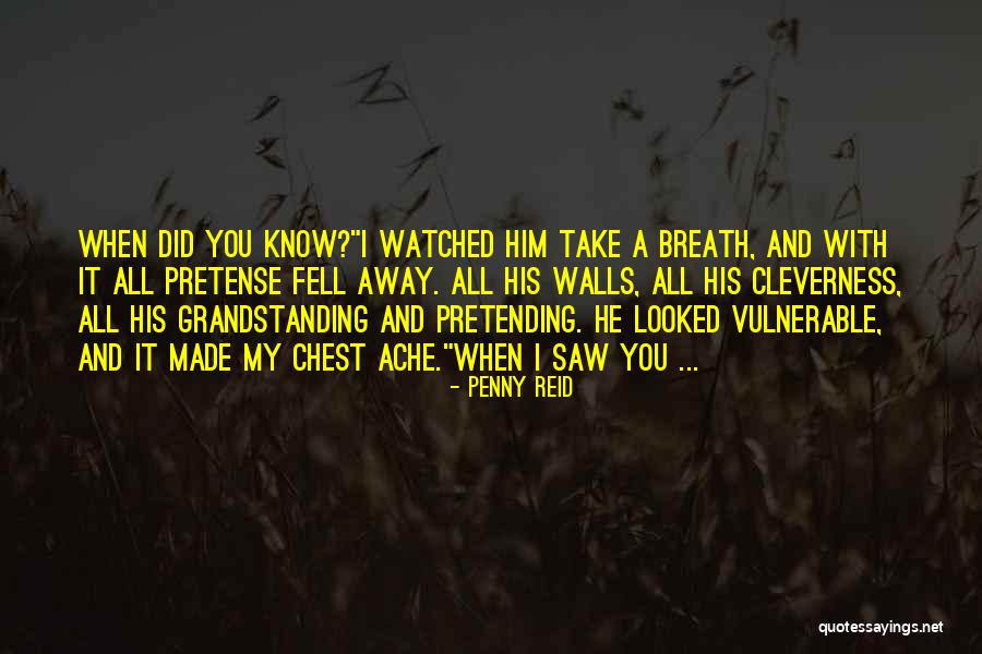 Take My Breath Away Quotes By Penny Reid