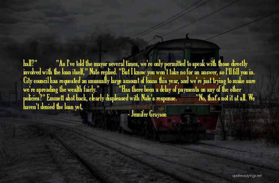 Take No For An Answer Quotes By Jennifer Grayson Take No For An Answer Quotes By Jennifer Grayson