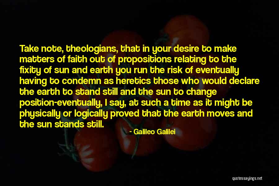 Take Note Quotes By Galileo Galilei