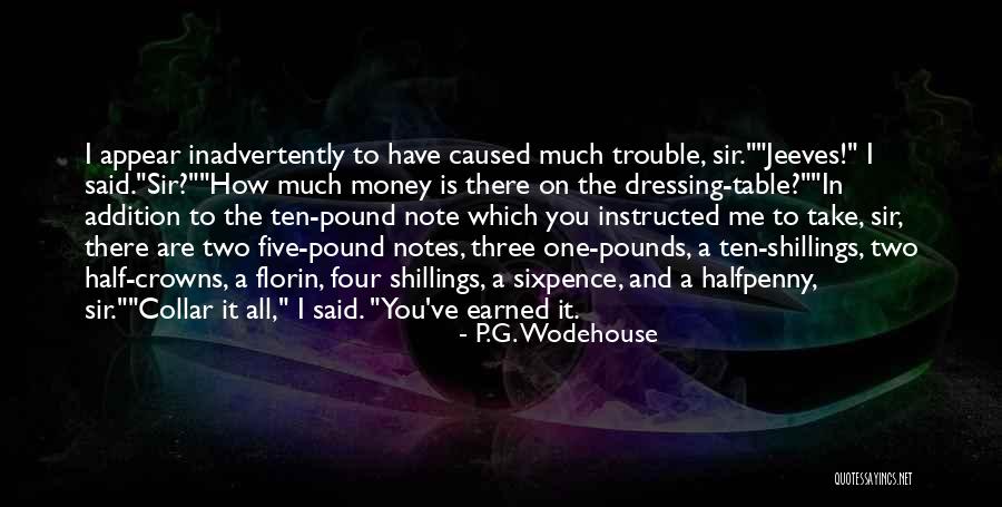 Take Note Quotes By P.G. Wodehouse