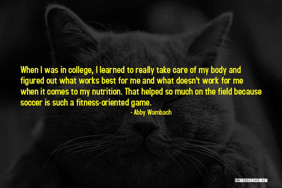 Take On Me Quotes By Abby Wambach Take On Me Quotes By Abby Wambach