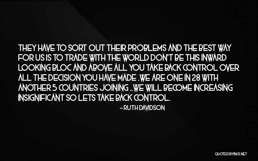 Take Over Control Quotes By Ruth Davidson Take Over Control Quotes By Ruth Davidson