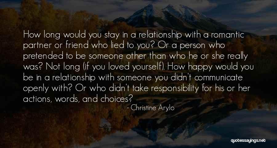 Take Responsibility For Your Actions Quotes By Christine Arylo Take Responsibility For Your Actions Quotes By Christine Arylo