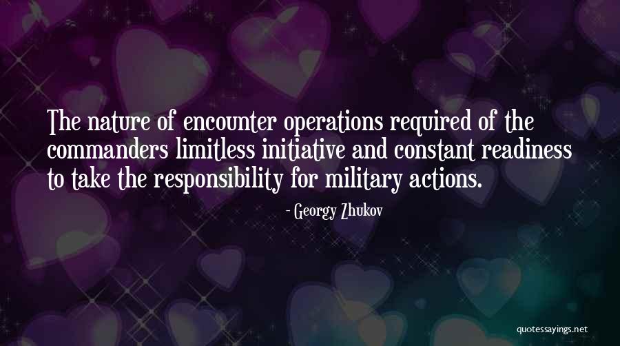 Take Responsibility For Your Own Actions Quotes By Georgy Zhukov