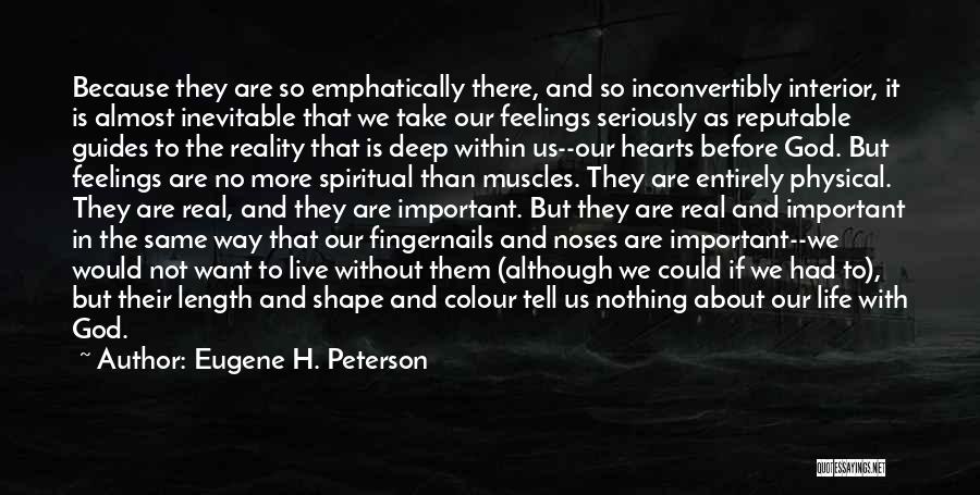 Take Shape For Life Quotes By Eugene H. Peterson