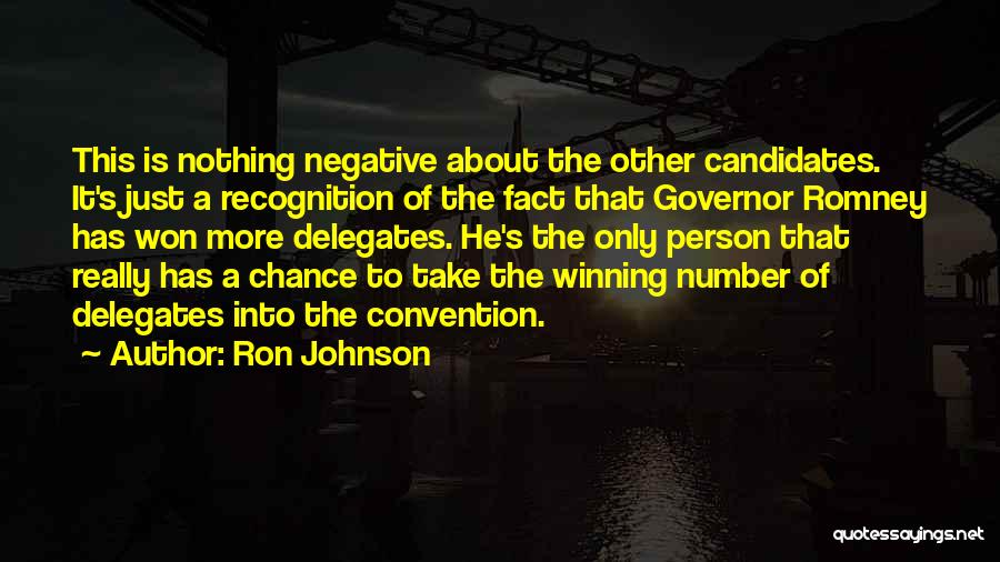 Take That Chance Quotes By Ron Johnson