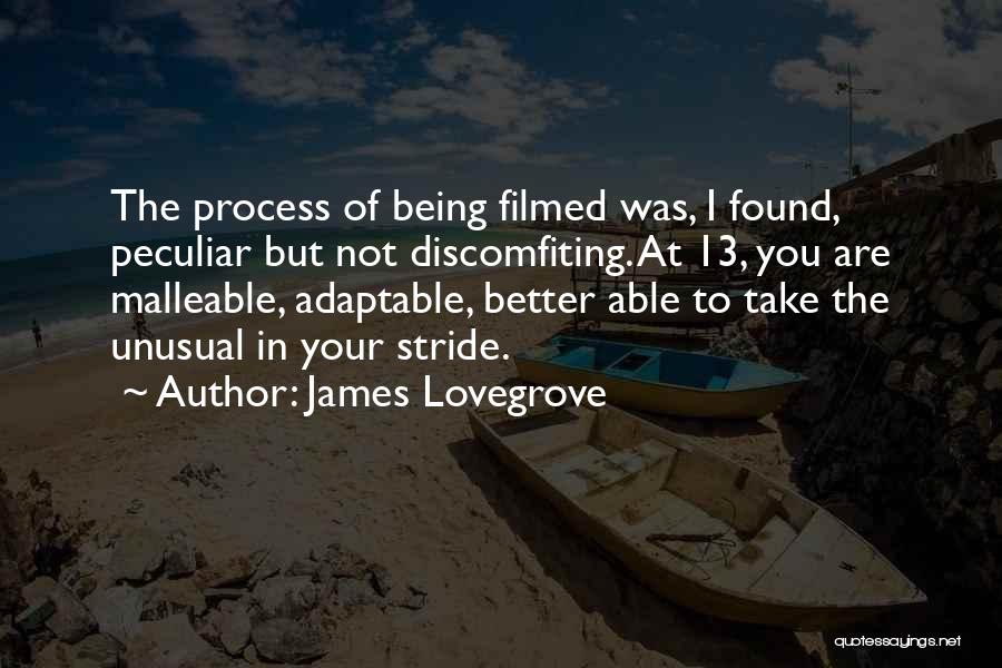 Take Things In Stride Quotes By James Lovegrove