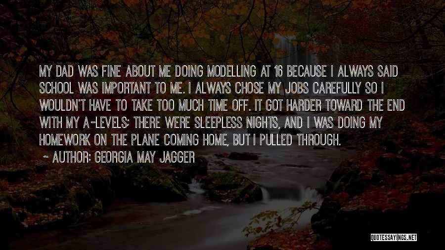 Take Time Off Quotes By Georgia May Jagger