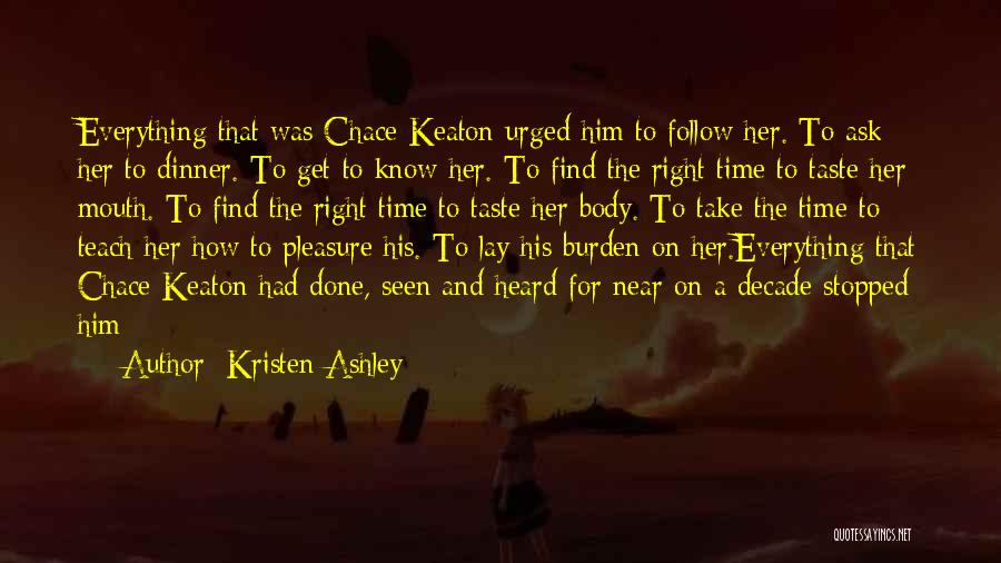 Take Time To Breathe Quotes By Kristen Ashley