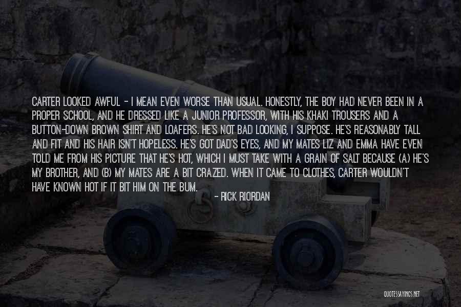 Take With A Grain Quotes By Rick Riordan Take With A Grain Quotes By Rick Riordan
