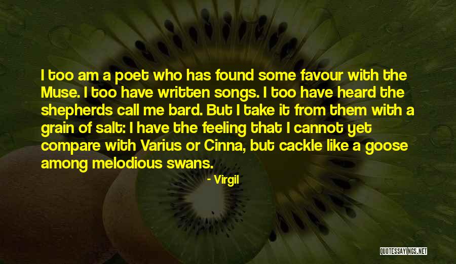 Take With A Grain Quotes By Virgil Take With A Grain Quotes By Virgil