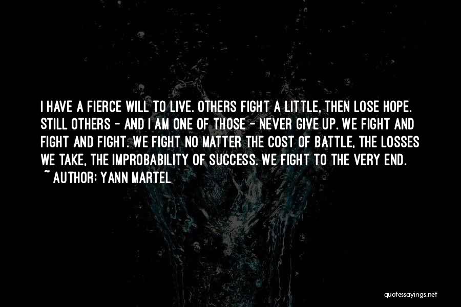 Take Your Losses Quotes By Yann Martel