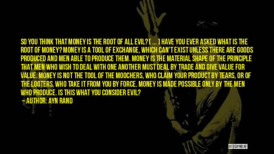 Take Your Money Quotes By Ayn Rand