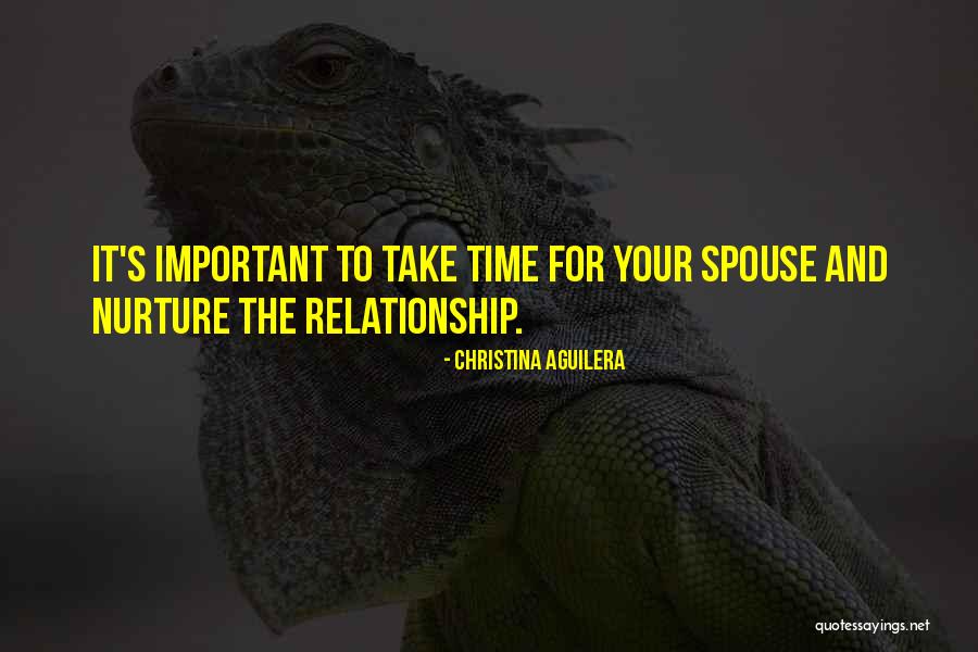 Take Your Time In Relationship Quotes By Christina Aguilera