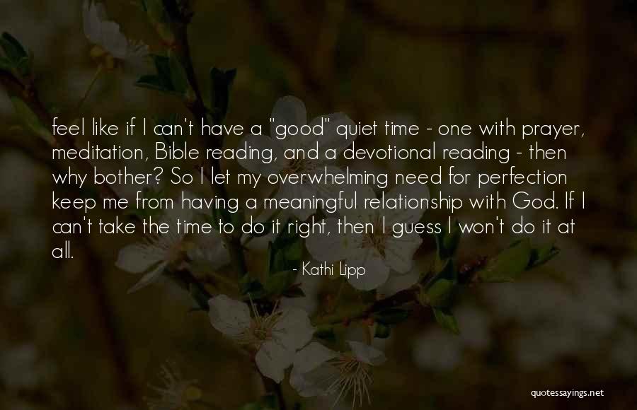 Take Your Time In Relationship Quotes By Kathi Lipp