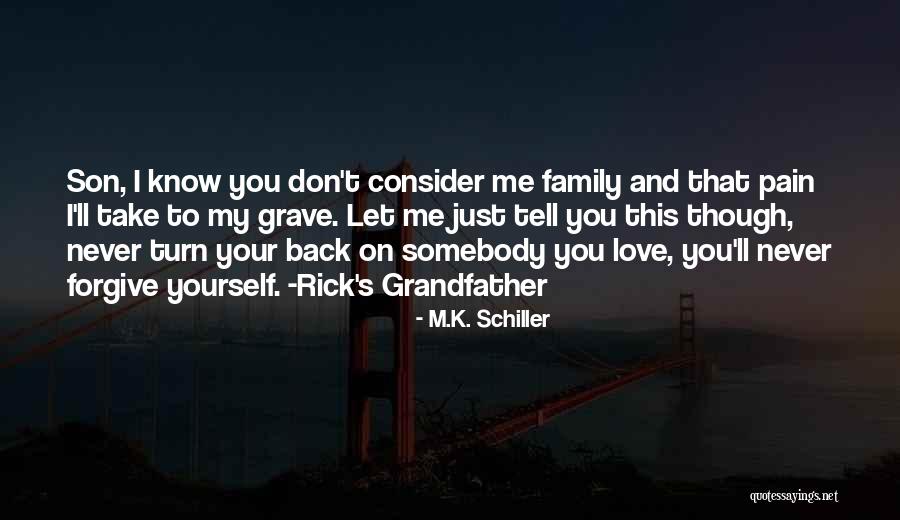 Take Your Turn Quotes By M.K. Schiller Take Your Turn Quotes By M.K. Schiller