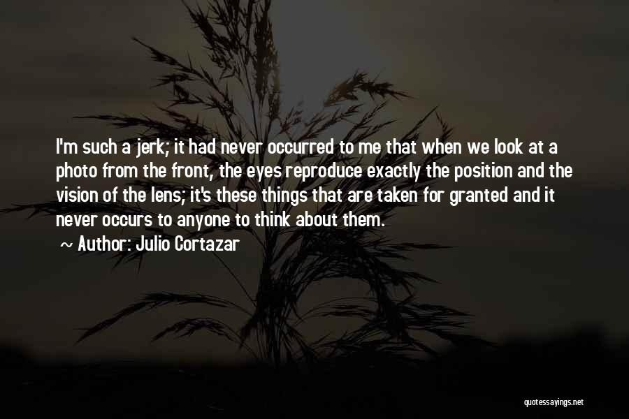 Taken Me For Granted Quotes By Julio Cortazar