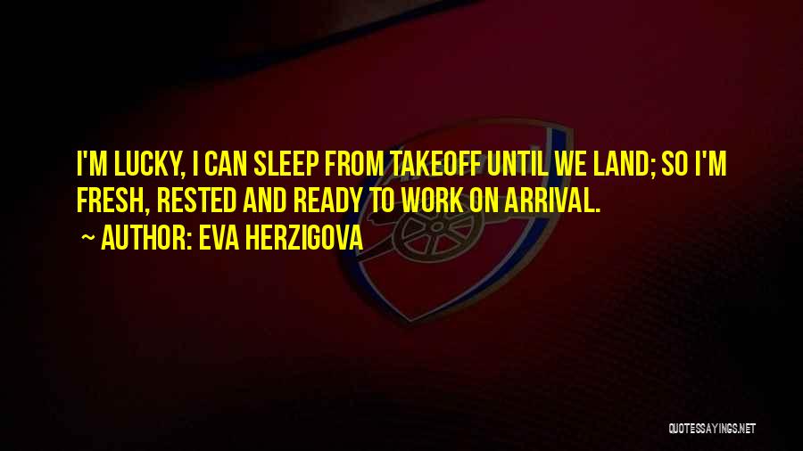 Takeoff Quotes By Eva Herzigova