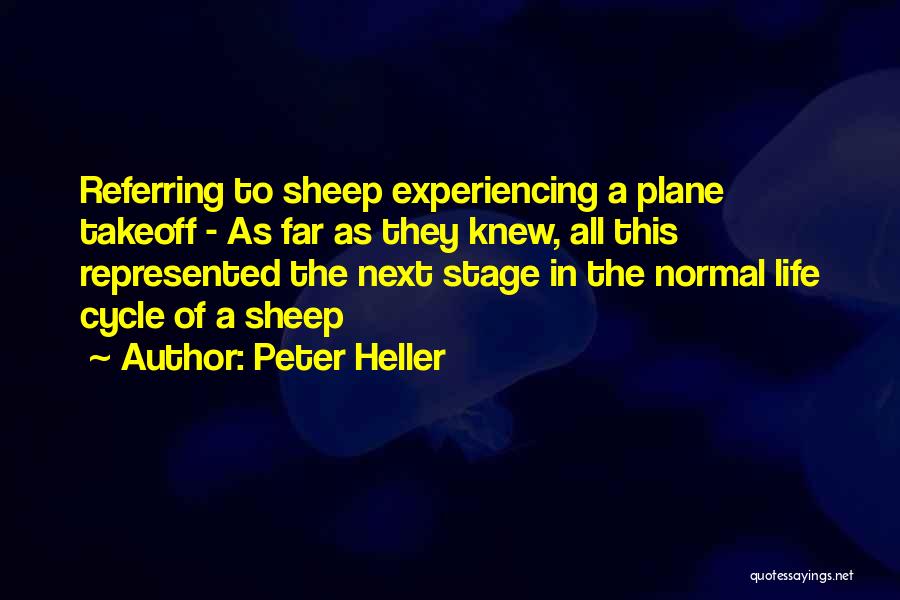 Takeoff Quotes By Peter Heller