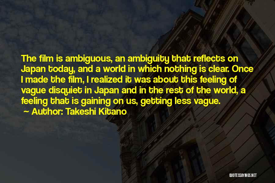 Takeshi Kitano Quotes 929506
