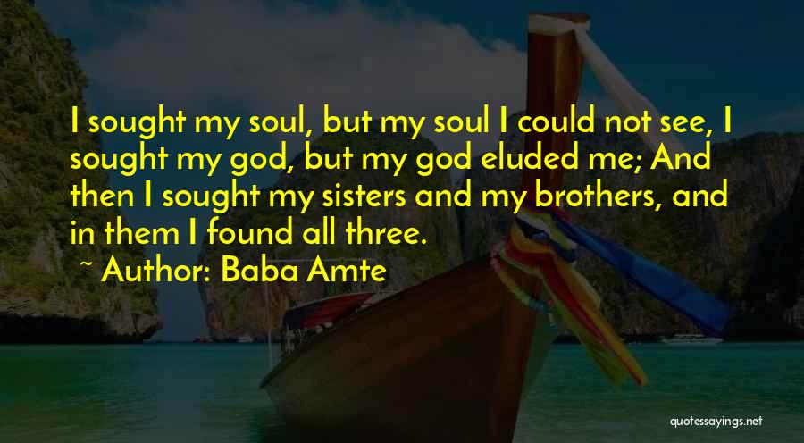 Taking A Bath Together Quotes By Baba Amte