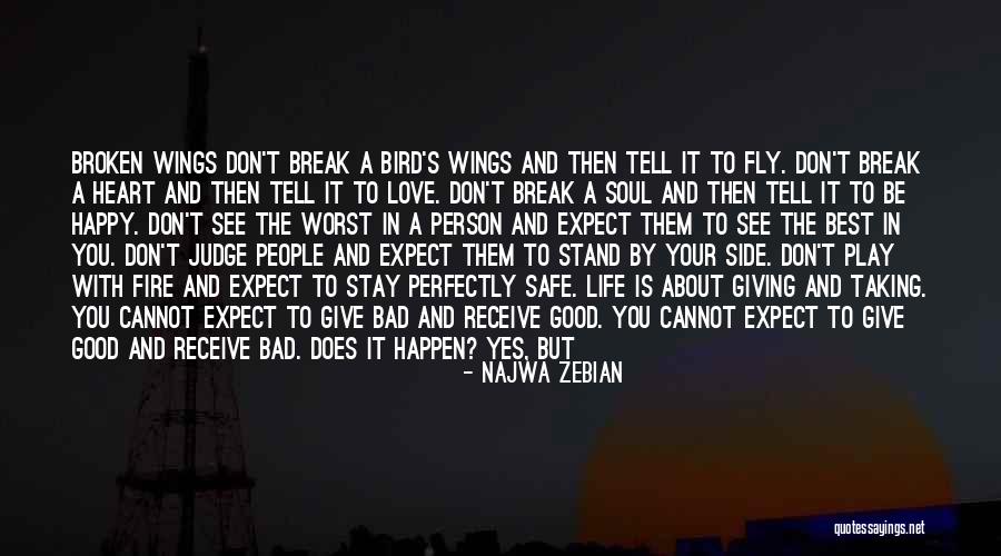 Taking A Break From Life Quotes By Najwa Zebian