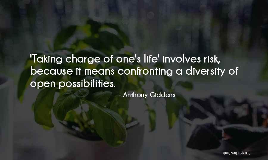 Taking A Risk Quotes By Anthony Giddens