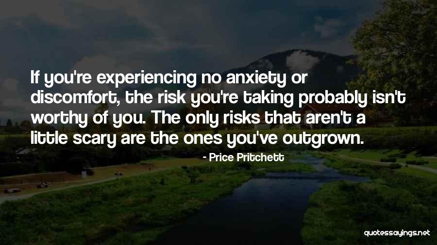 Taking A Risk Quotes By Price Pritchett