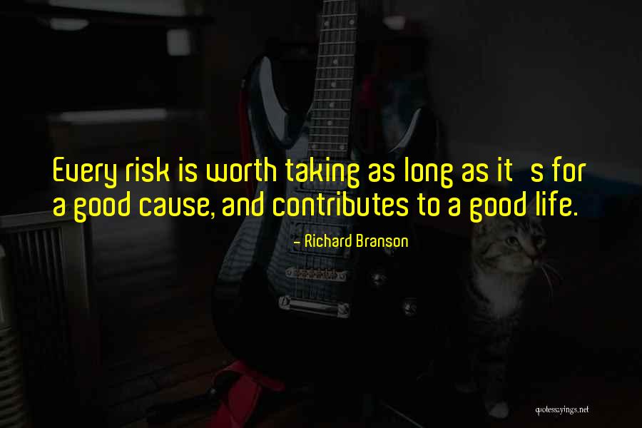 Taking A Risk Quotes By Richard Branson