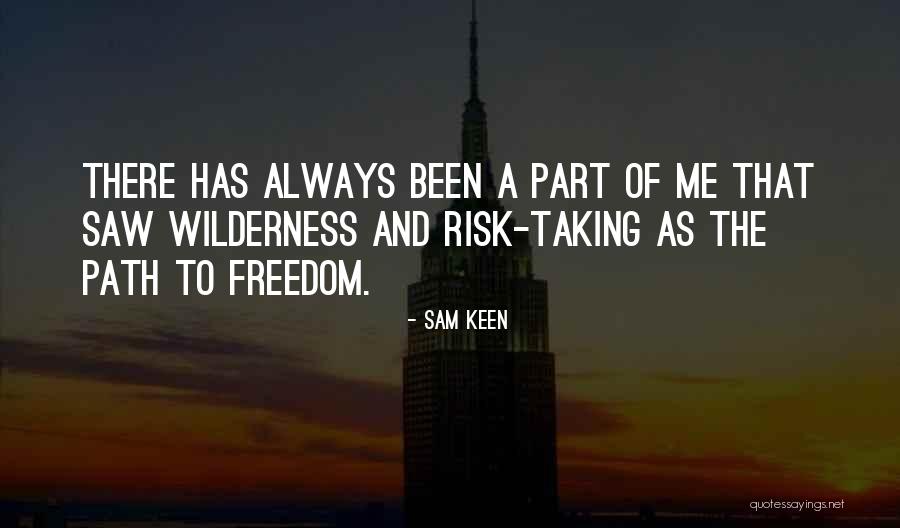 Taking A Risk Quotes By Sam Keen