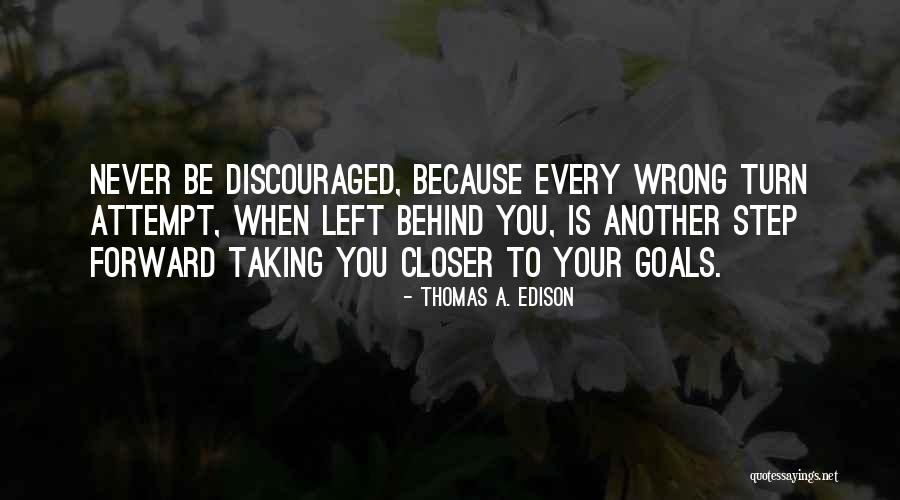 Taking A Wrong Turn Quotes By Thomas A. Edison Taking A Wrong Turn Quotes By Thomas A. Edison