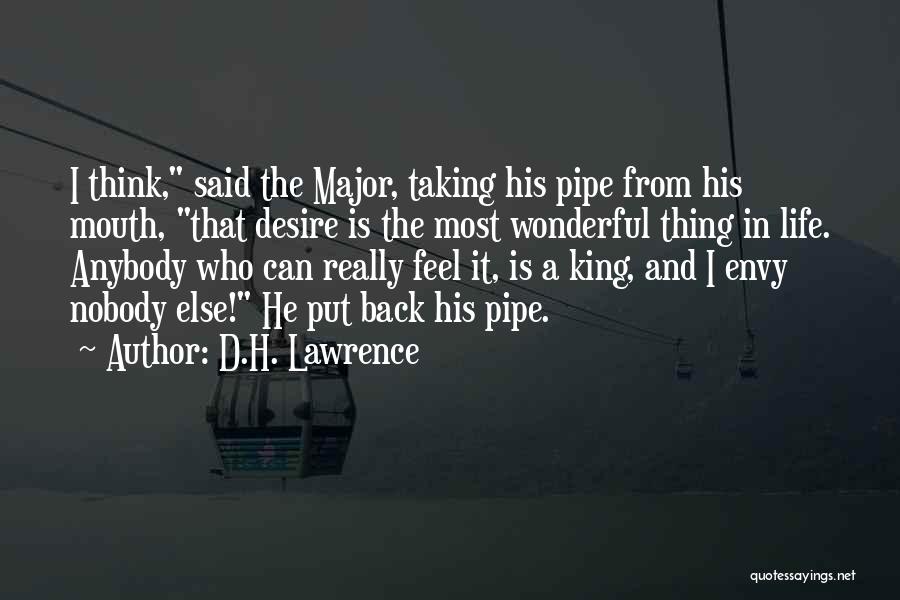 Taking Back Life Quotes By D.H. Lawrence