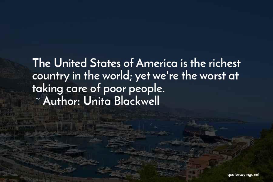 Taking Care Of Our World Quotes By Unita Blackwell